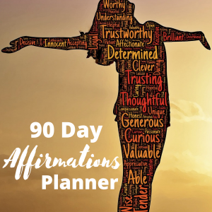 90 Day Affirmations Planner