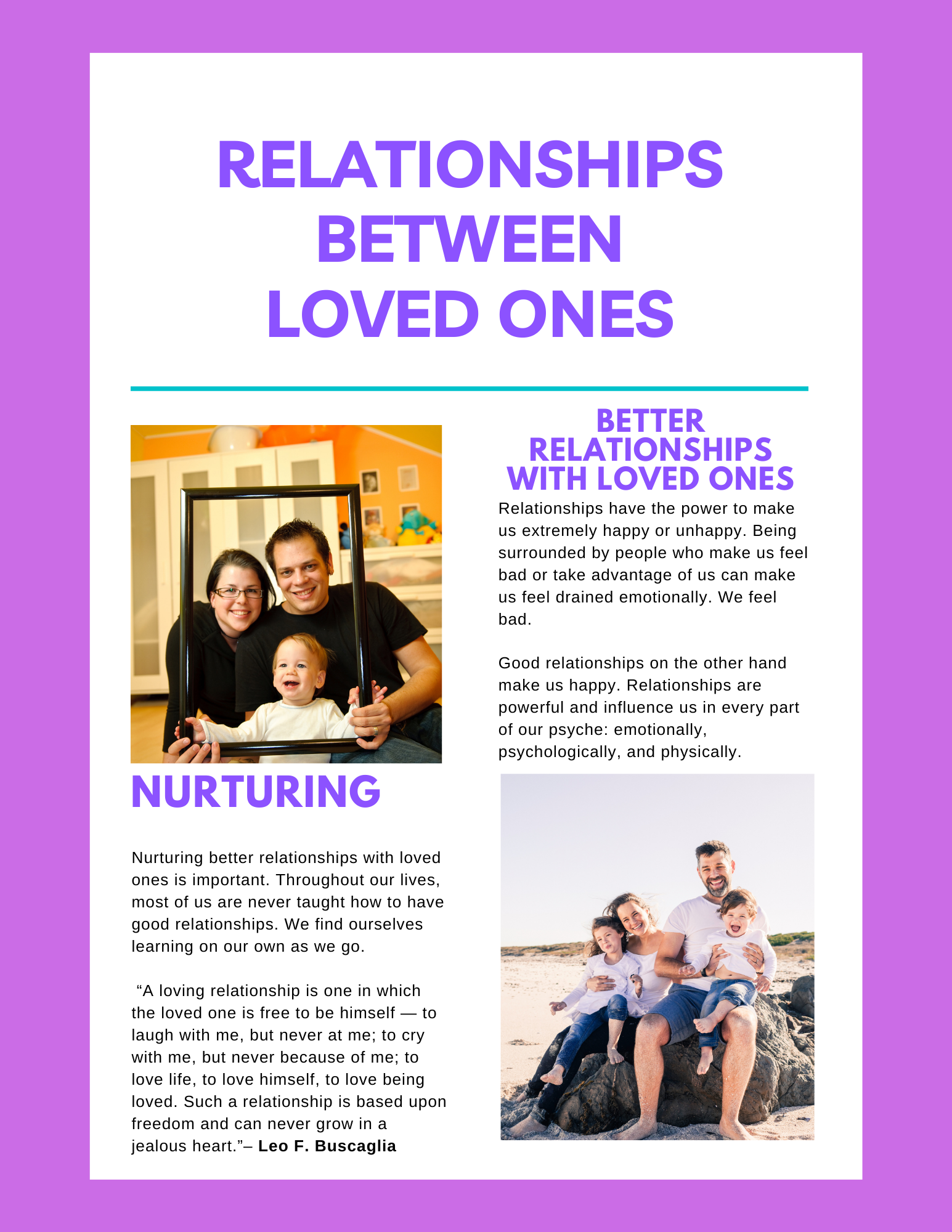 Family Relationships Tip Report - Image 2