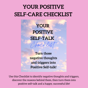 Changing Your Negative Self-Talk Checklist