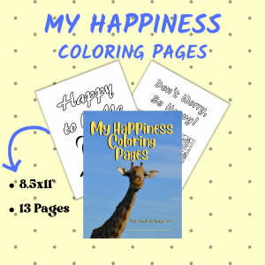 My Happiness Coloring Pages