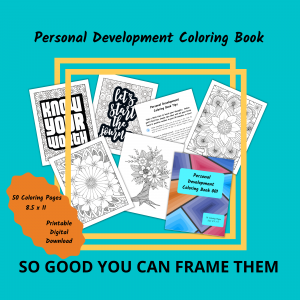 Personal Development Coloring Book - 001