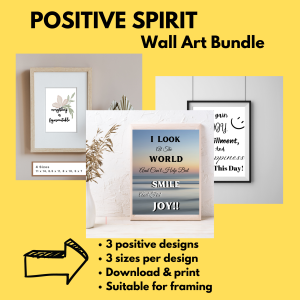 Positive Spirit Wall Art Bundle
