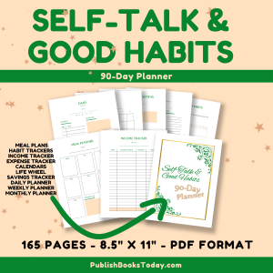 90-Day Self-Talk And Good Habits Planner