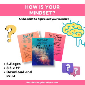 How Is Your Mindset Checklist