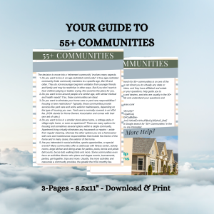 55 Plus Communities Tip Report