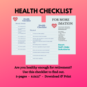 Health Checklist