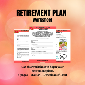 Retirement Plan Worksheet
