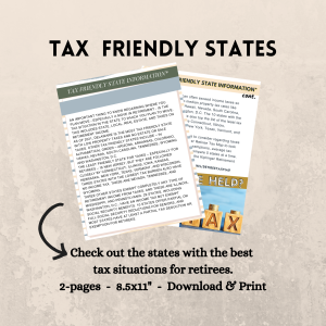 Tax-Friendly States Tip Report