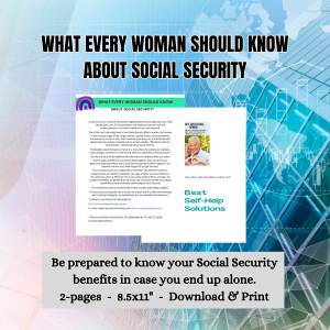 What Every Woman Should Know About Social Security Tip Report
