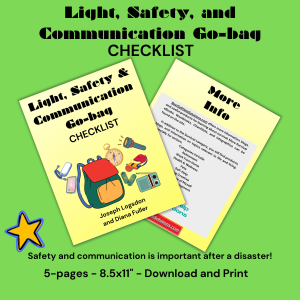 Light, Safety, And Communications Go-Bag Checklist